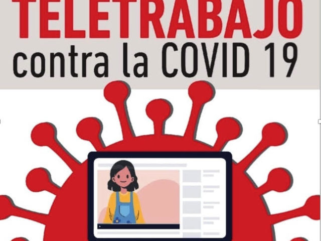Contra la COVID19, #TeletrabajoYa Contra la COVID19, #TeletrabajoYa