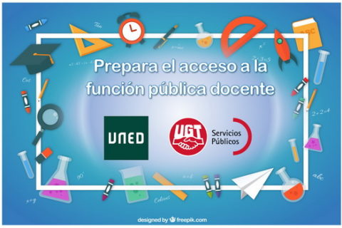 Convenio UNED-UGT Servicios Públicos – Prepara el acceso a la función pública docente.