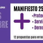 MANIFIESTO 25N + Protección para las víctimas + Servicios Públicos + Derechos laborales