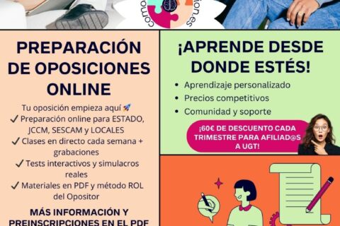 CURSOS PARA LA PREPARACIÓN DE OPOSICIONES Castilla la Mancha