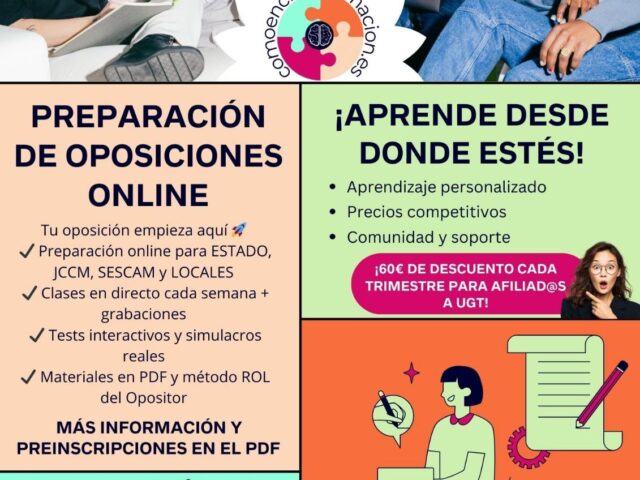 CURSOS PARA LA PREPARACIÓN DE OPOSICIONES Castilla la Mancha